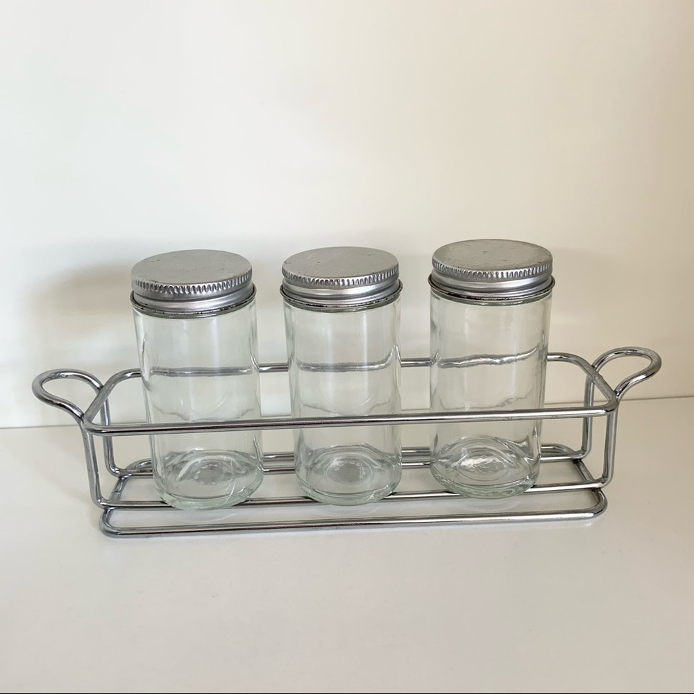 Vintage Glass jar set